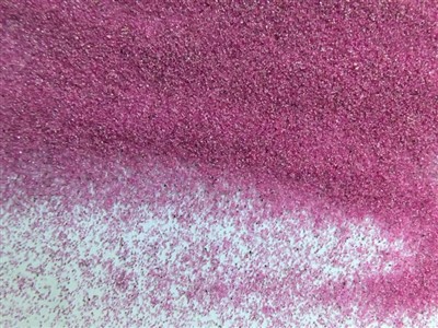 Corundio de óxido de aluminio de aluminio rosa y rubí